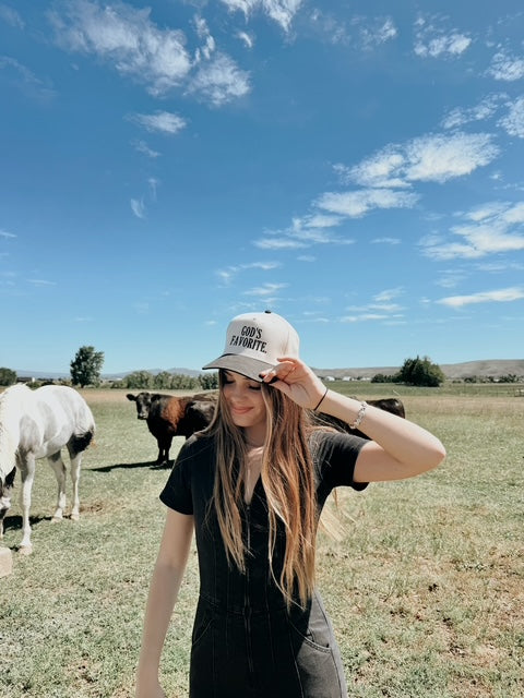 God's Favorite | USA | Country | Farm | America | Trucker Hat