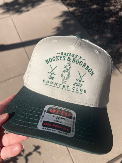 Design Your Own Hat | Business | Bachelor | Bachelorette | Gameday | Sayings | Custom Embroidered Trucker Hat |