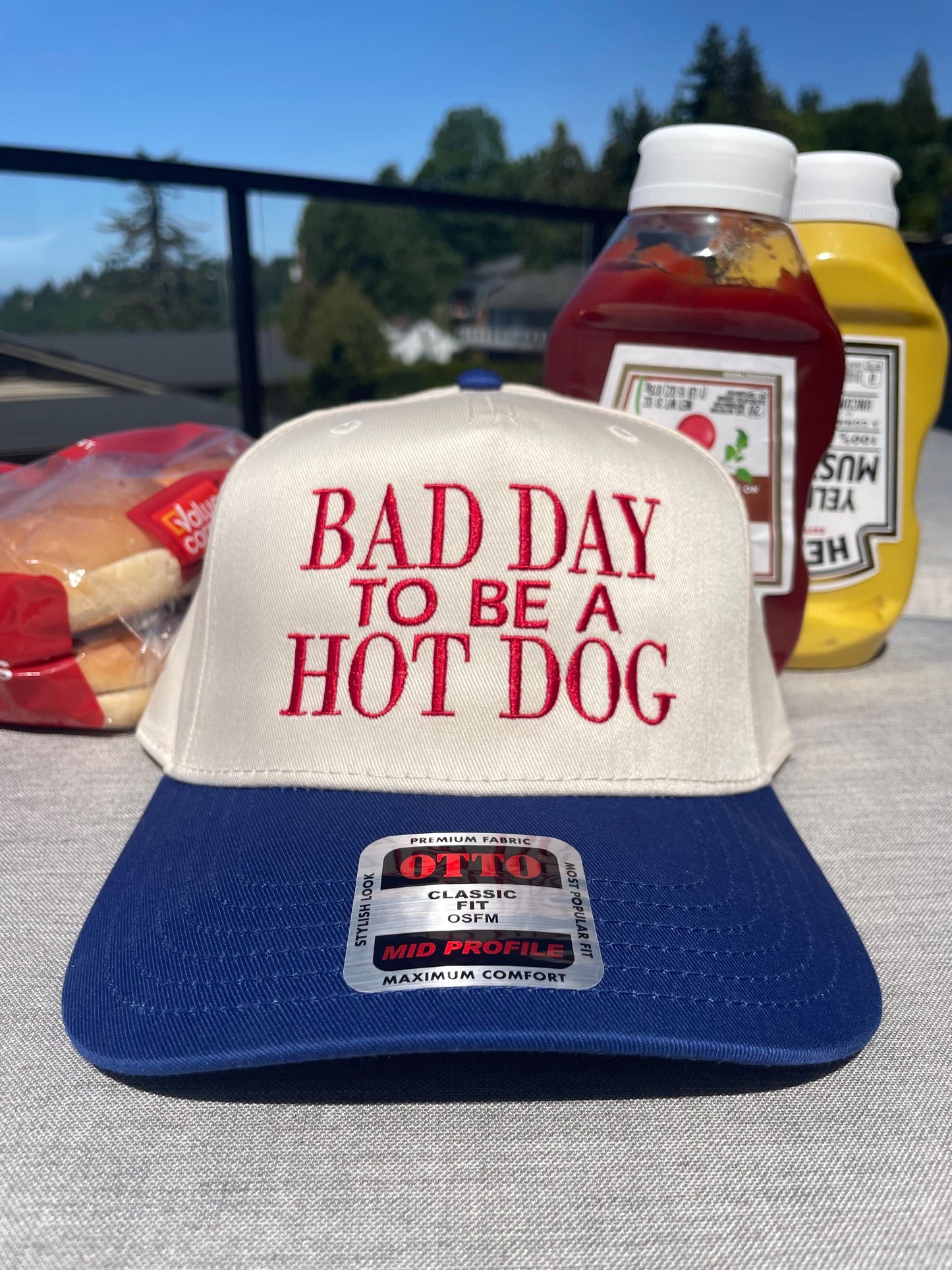 Bad Day to be Hotdog | America | Boating | USA | Trucker Hat