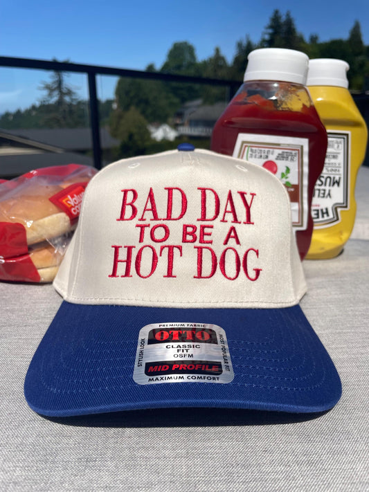 Bad Day to be Hotdog | America | Boating | USA | Trucker Hat