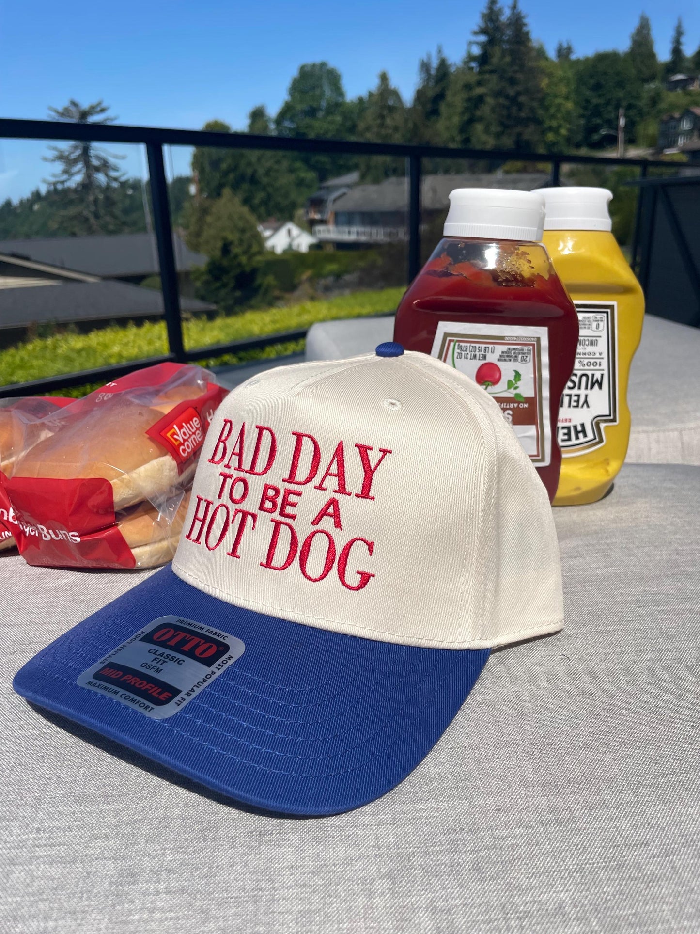 Bad Day to be Hotdog | America | Boating | USA | Trucker Hat