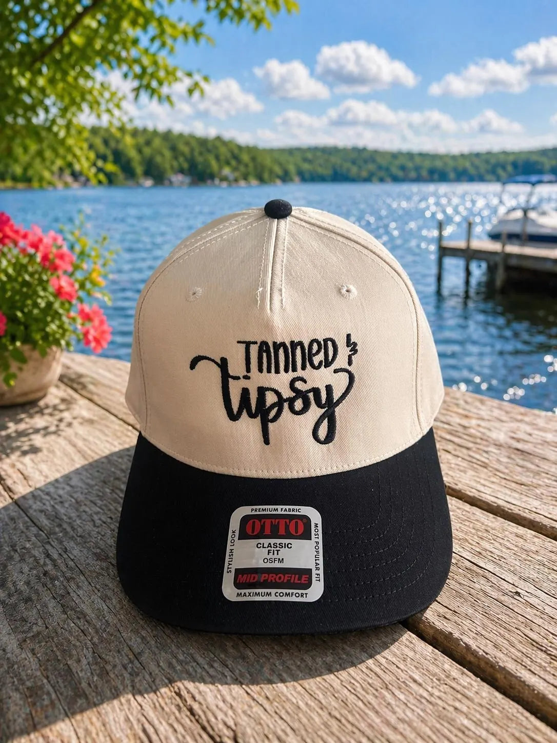 Tanned & Tipsy | Boating | America | Trucker Hat